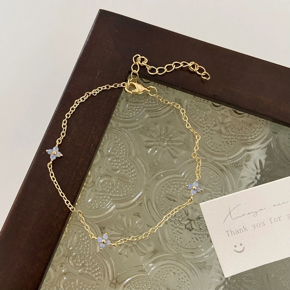 Gold Plated Clover Necklace